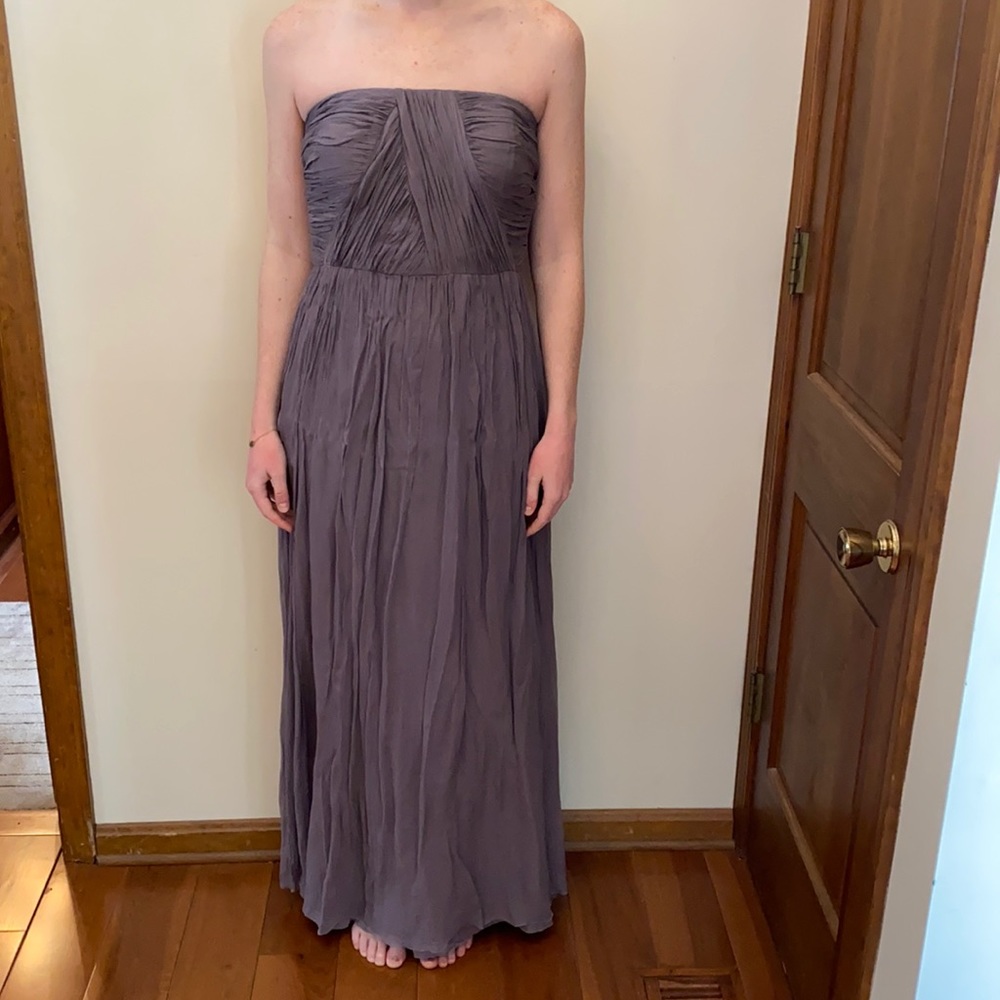 Bridesmaid dress,strapless